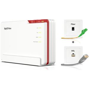 AVM FRITZ!Box 5690 Pro Router Wi-Fi 7 Tri-band 2.5 Gigabit Ethernet Bianco
