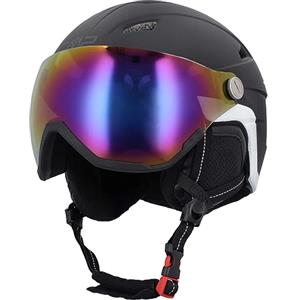 CMP - Casco da sci Wa-2 con visiera, Nero, M