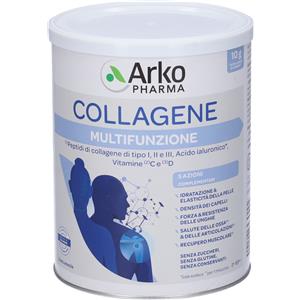 ArkoPHARMA Collagene Multifunzione 260g - Integratore per Pelle, Capelli, Unghie e Articolazioni con Acido Ialuronico