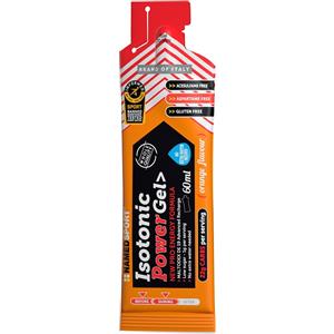 Named Sport Isotonic Power Gel Arancia 60ml - Gel Energetico Isotonico con 22g di Carboidrati, Ideale per Sport di Resistenza