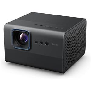 BenQ GP520 - Proiettore LED 4K HDR da 2600 lm per intrattenimento domestico, Google TV integrata, modalità Auto Cinema, MEMC, Rec.709, HDR10+, HDMI 2.1, USB-C, Wi-Fi, Bluetooth 5.2, eARC, Dolby
