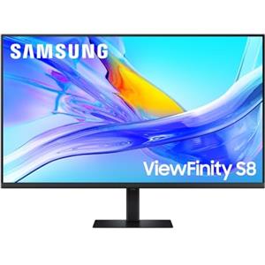 Samsung Monitor HRM ViewFinity S8 (S37D800UAU), Flat, 37'', 3840x2160 (UHD 4K), HDR10, 60Hz, 5ms, HDMI, DP, Ingresso Audio, PIP, PBP, Easy Setup Stand