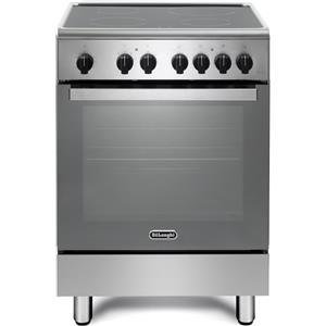 Ⓜ️???????????? De Longhi DMX 64 VL - Cucina INOX, piano cottura in vetroceramica con 4 piastre radianti , forno elettrico multifunzione, MADE IN ITALY ????????, Classe A