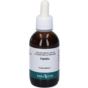 Erba Vita Vischio Foglie Tintura Idroalcolica 50ml - Favorisce il Metabolismo dei Lipidi e Contrasta i Radicali Liberi