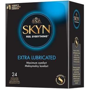 SKYN® Preservativi senza lattice (Extra Lube 24)