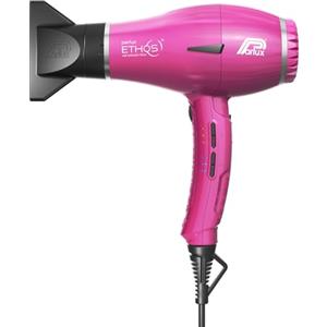 Parlux Ethos® Asciugacapelli Digitale Professionale con Ioni negativi, 9 combinazioni di Velocità e Temperatura, Cavo girevole brevettato, Potente e Leggero, Made in Italy, Colore Fucsia