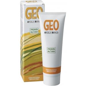 Erboristeria Magentina Argilla Bianca Geo Pasta 250 ml - Bentonite sodica per impiastri e maschere, adatta a pelli delicate