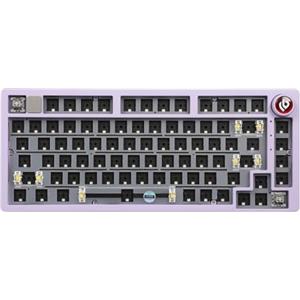 EPOMAKER x LEOBOG Hi75 Mechanische Tastaturen-Kit aus Aluminiumlegierung, Gasket Gaming-Tastatur mit Kabel, programmierbare, Hot-Swap, NKRO für Win/Mac