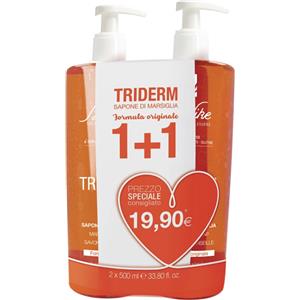 Bionike Sapone di Marsiglia Liquido Bipack 2x500ml - Deterge Delicatamente con Oli Vegetali