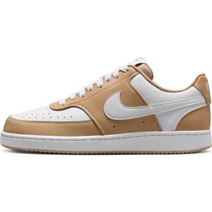 NIKE Court Vision Low Next Nature, Sneaker Donna, Hemp/White, 38.5 EU
