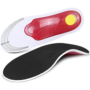 YEESAM Le migliori solette plantari plantari di supporto per arco plantare per piedi piatti, YEESAM plantare fascite EVA solette comode, assorbimento degli urti da corsa traspirante e allevia il dolore ai piedi per uomini e donne bambini