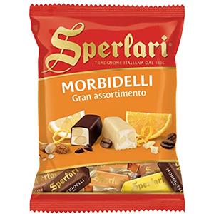 Sperlari - Torroncini Morbidelli Gran Assortimento, Senza Glutine, Cioccolato, 117 Grammo