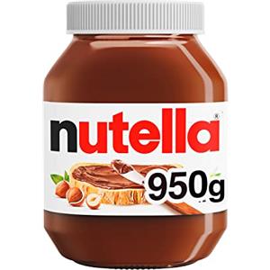 Nutella - Crema Spalmabile alle Nocciole e Cacao, Senza Glutine, Conservanti e Grassi Idrogenati, Ottimale a Colazione, Vasetto da 950 gr