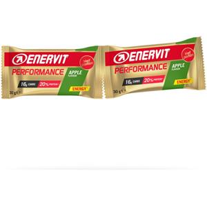 ENERVIT SPORT PERFORMANCE BAR DOUBLE 2 BARRETTE DA 30 GRAMMI Mela