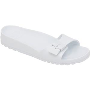 Scholl Sandalo Bahia 1 Strap EVA bianco, tacco 20mm, misura 40