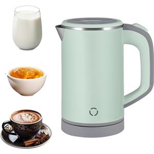 Txmyxgs 800Ml Bollitore Elettrico Da Viaggio,Piccolo Bollitore Elettrico Per L'Acqua Bollente,5 Minuti 600w Di Ebollizione Rapida,Mini Bollitore Da Campeggio, Silenzioso, Teiera In Acciaio Inox Per Tè,Caffè