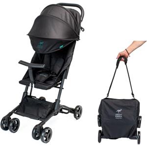 Urban Kanga Bandicoot Passeggino da viaggio aereo bagaglio a mano fino a 25 kg passeggino (Midnight Black)