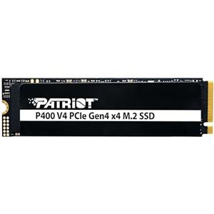 Patriot Memory Patriot P400 V4 1TB Internal SSD - NVMe PCIe Gen 4x4 - M.2 2280 - Sequential Read: Up to 6,000MB/s and Sequential Write: Up to 5,000MB/s - PS5 Compatible - Solid State Drive - P400VP1TBM28H