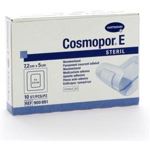 PAUL HARTMANN Cosmopor E Cerotto Adesivo Sterile in Tessuto Non Tessuto 7,2x5cm - Confezione da 10 Pezzi