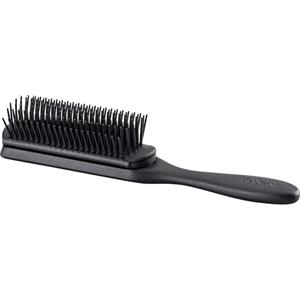 VARIS Denman Brush - Spazzola per capelli con 7 file di setole compatte, ideale per capelli corti e lunghi fino alle spalle