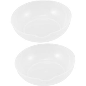 GARIOUANS 2Pezzi Vassoio per Bilancia Elettronica Capacità per Pesare Alimenti e Piccole Strumento per Cucina e