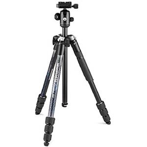Manfrotto Element MII, Treppiede da Viaggio in Alluminio con Testa a Sfera e Sacca per Trasporto, per Fotocamere Compatte, CSC, DSLR, Accessori Fotografia per Creazione Contenuti, Vlog