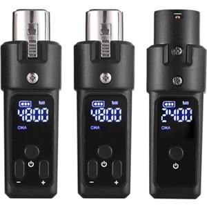 Generic Microfoni e sistemi microfonici wireless Trasmettitori e ricevitori XLR Microfoni wireless ricaricabili Microfoni Audio di sottofondo Altoparlanti per basso elettrico Microfoni