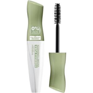 Deborah Milano - Mascara Formula Pura Volume e Lunghezza, Alta Tollerabilità Senza Parabeni, Effetto Volumizzante e Allungante, Nutre e Protegge le Ciglia, Nero, 12 ml