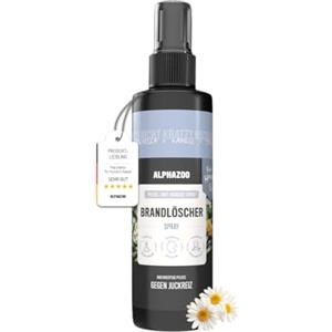alphazoo Estintore Pelliccia & pelle Spray, contro il prurito di cani e gatti, cura lenitiva del pelo dopo acari, acari dell'erba, infestazioni da pulci e zecche, spray pruriginoso (200ml)
