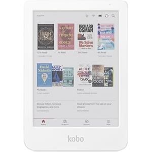 Kobo Clara Colour | eReader | Display antiriflesso a colori E Ink Kaleido™ 3 da 6" | Modalità Scura| I Audiolibri | Impermeabile (Bianco)