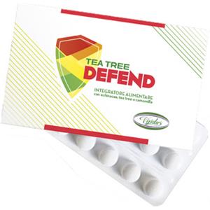 VIVIDUS Tea Tree Defend - Integratore alimentare con estratti di Artemisia ed Echinacea, 30 Compresse