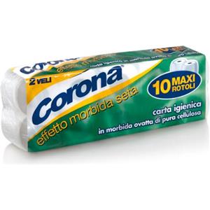 Generico Corona Carta Igienica, 10 Rotoli, Confezione Multipla da 60 o 120 Rotoli (60)