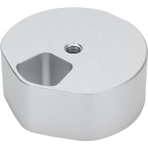 Xiuganpo Adattatore per Piatto Satellitare -Tiv, Adattatore per Treppiede Antenna Satellitare Portatile 1/4 3/8 Pollici Filo per