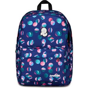 Invicta Zaino Scuola Lab Fantasy, Viola, Zaino Doppio Scomparto Con Tasca Porta PC o Tablet, Tasca Porta Borraccia e Tasca Con Organizer, Zaino Medie Superiori e Viaggio, Ragazza