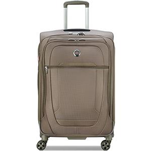DELSEY PARIS - HELIUM DLX - Valigia Grande Estensibile Morbida - 71x45x33 cm - 84 L - L - Moka