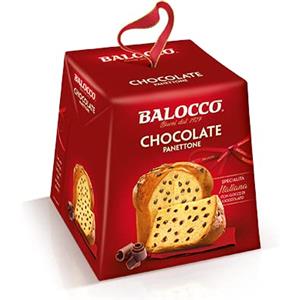 Balocco Mini Panettone Balocco Con Gocce di Cioccolato 32 Pezzi da 90 g Natale