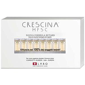 CRESCINA LABO CRESCINA Ri-Crescita HFSC RETARD 200 UOMO anticaduta capelli 40 Fiale