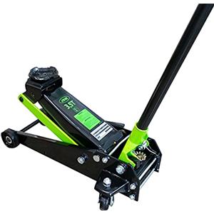 Partenopea JBM Crick Idraulico per Auto con Portata Massima da 3.5 TON Tonnellate Sollevatore Cric martinetto pantografo a Carrello con Alzata Max 50 cm by Partenopeautensili®