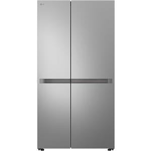 LG GSBC40PYPE - Frigorifero Side by Side, Serie 400, Linear Cooling, Multi AirFlow, Classificazione E, 641 L, Inox Anti impronte