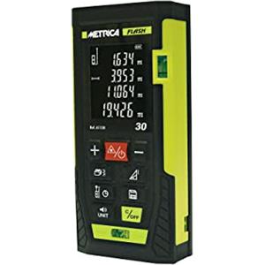 Metrica Misuratore Laser Elettronico 60 Mt Metrica Flash 61155