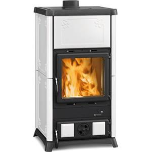 La Nordica - Extraflame La Nordica Extraflame Stufa a Legna Fedora 7112703 8,3 kW Bianco - PRONTA CONSEGNA - Garanzia Italia