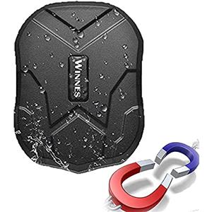 Zeerkeer Localizzatore GPS professionale - Tracciamento in tempo reale impermeabile con allarme e APP gratuita - Localizzatore per camion, auto, moto, freezer, barca (5000 mah)