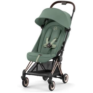 Priam Platinum Sale - Cybex Platinum Coya Passeggino Leggero Rosegold Leaf Green