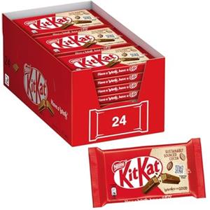 KITKAT Classic Wafer ricoperto di Cioccolato al Latte, 24 Snack da 41,5g (996g)