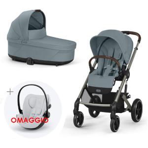 Cybex Gold G - Cybex Gold Trio New Balios S Lux Stormy Blue Telaio Taupe Con Cloud G 2025