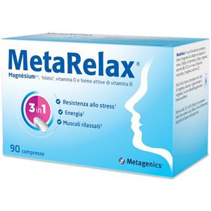 METAGENICS BELGIUM bvba METARELAX NEW 90 COMPRESSE