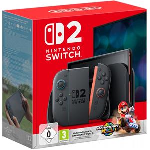 Nintendo Console Nintendo Switch 2 con Mario Kart World, HDR10 120 Hz, Joy‑Con Innovativi, Memory espandibile