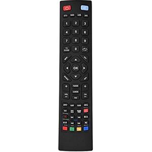 fosa Telecomando sostitutivo TV Smart LED LCD per Alba Bush/Technika/Blaupunkt/Sharp/E-Motion- Controller Universale Ideale con Le stesse funzioni del Telecomando Originale-Nero