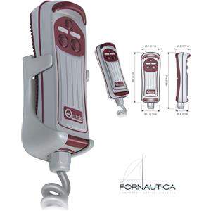 Quick Pulsantiera Stagna 2 Canali HRC 1002 con Torcia LED Integrata