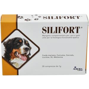 Ddfarma srl Silifort 30 Compresse da 1 g - Integratore Veterinario